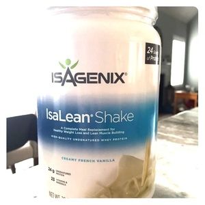 Isagenix shake bundle- 4 vanilla 1 mint choc